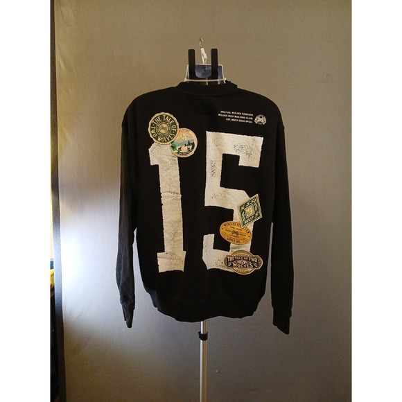 Darc Sport Other - Darc Sport London Crewneck sweater large Mens Patches Black Pull Over Pump Cover